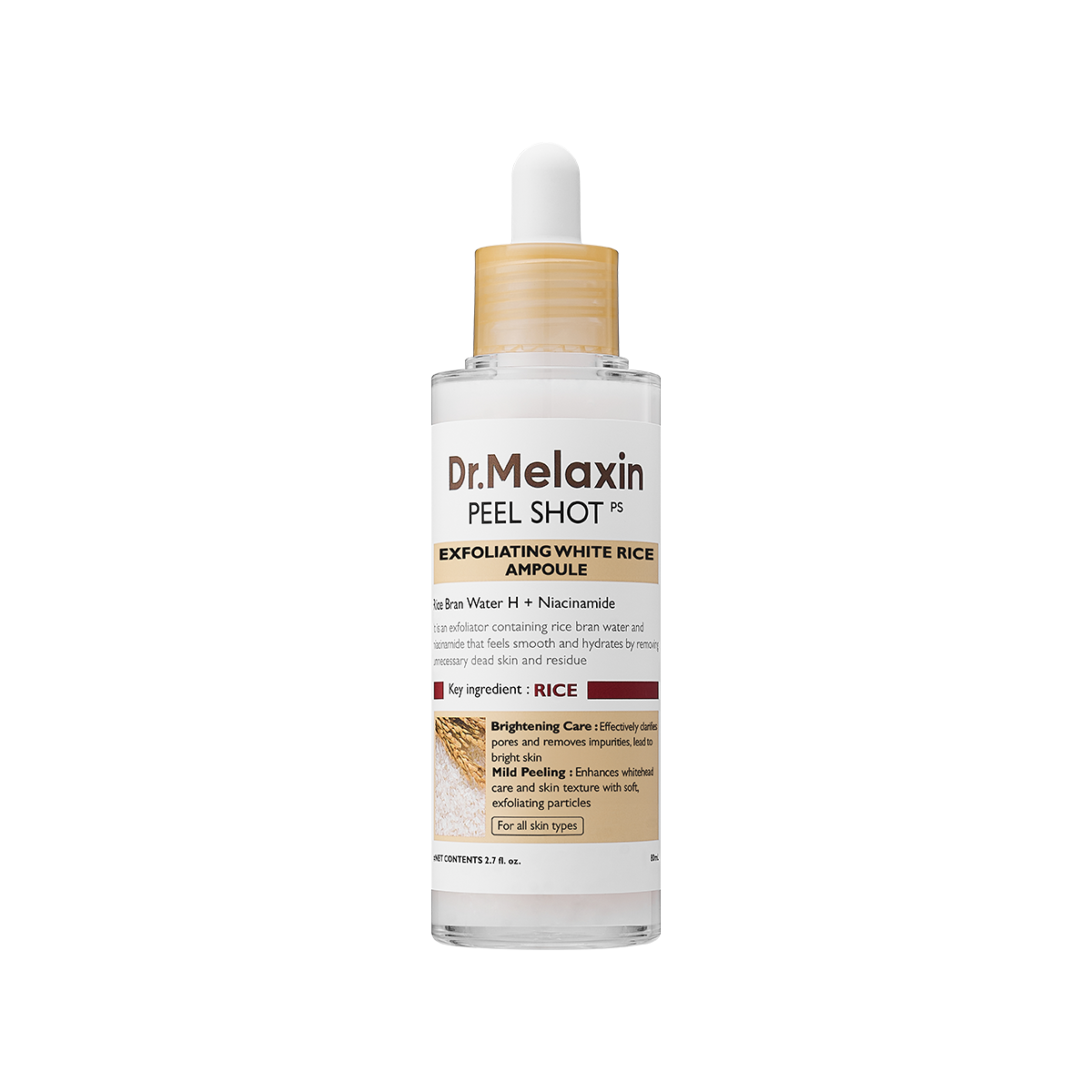 PEEL SHOT EXFOLIATING WHITE RICE AMPOULE 80ml