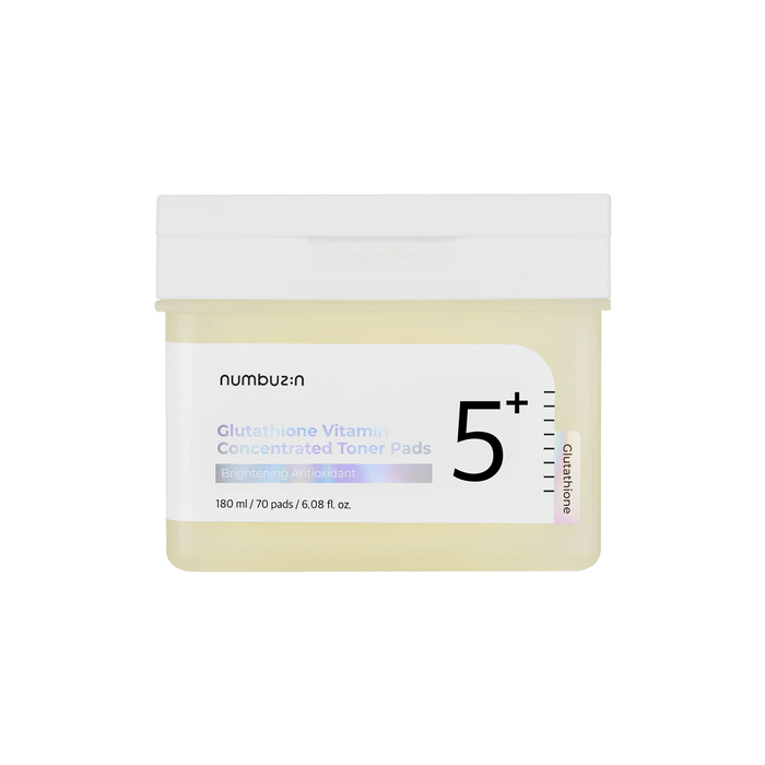 No.5+ Glutathione Vitamin Concentrated Toner Pads