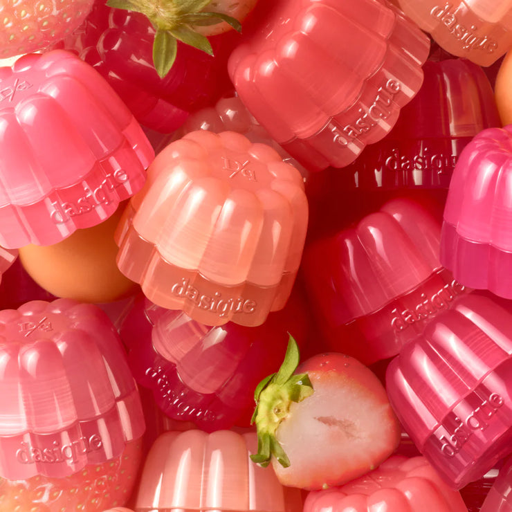 Pot de maquillage Chewing Glow de Dasique avec design lumineux et compact, idéal pour un look éclatant.